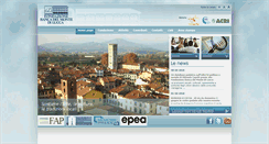 Desktop Screenshot of fondazionebmlucca.it